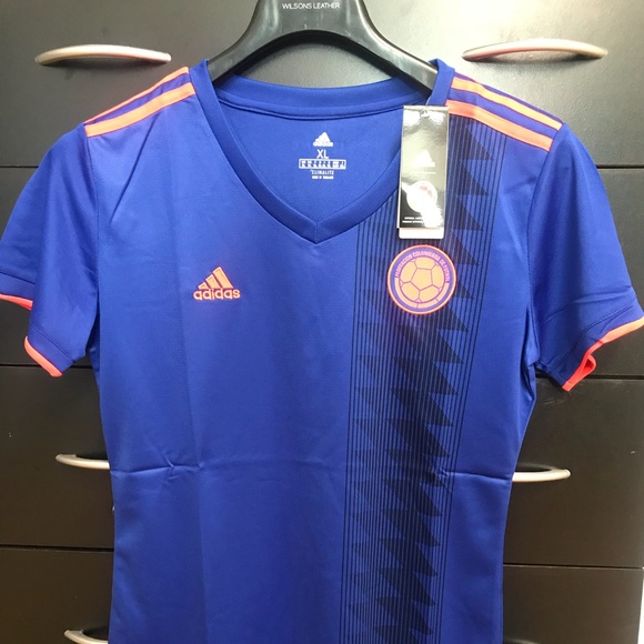 blue colombia jersey